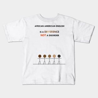 AFRICAN AMERICAN ENGLISH Kids T-Shirt